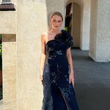 JESSIE ONE SHOULDER GOWN B53D29L