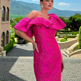 SOLIEL DRAMATIC SHOULDER COLUMN MIDI BL70D36S