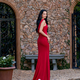 MARTHA COWL BACK GOWN B70D21L