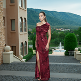 JESSIE ONE SHOULDER GOWN B53D29L