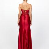 AURDREY STRAPLESS CORSET GOWN B78D46L