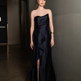 KASERY ASYMMETRIC GOWN B65D20L