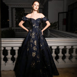 SANDY SWEETHEART OFF SHOULDER GOWN B56D07L