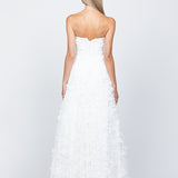 ADELA SWEETHEART PETAL BALL GOWN B41D01L