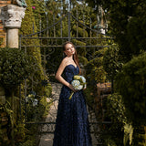 ADELA SWEETHEART PETAL BALL GOWN B41D01L
