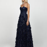 ADELA SWEETHEART PETAL BALL GOWN B41D01L