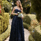 ADELA SWEETHEART PETAL BALL GOWN B41D01L