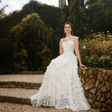 ADELA SWEETHEART PETAL BALL GOWN B41D01L