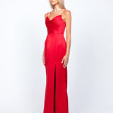 LANA DRAPED COWL GOWN B54D11LCB