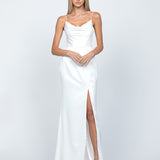 LANA DRAPED COWL GOWN B54D11LCB