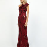JESSIE ONE SHOULDER GOWN B53D29L