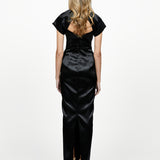 SAMPLE PENNY PUFF SLEEVE COLUMN MAXI SAMPLE B57BD37L