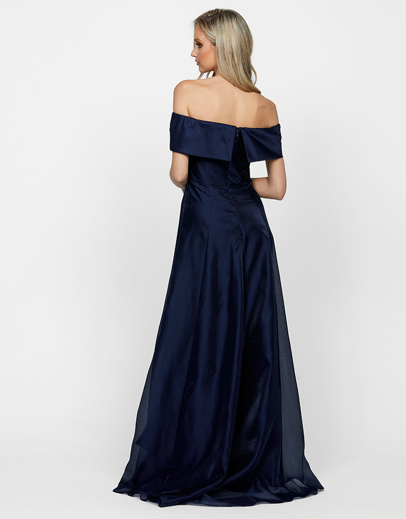 CALLIOPE OFF SHOULDER A LINE GOWN B58AD31L Bariano