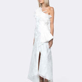 SAMPLE PERSEPHONE ONE SHOULDER GOWN SAMPLE B64D08HL