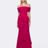 QUINNY OFF SHOULDER GOWN B64D13L
