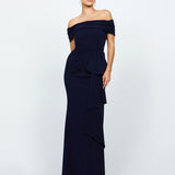 QUINNY OFF SHOULDER GOWN B64D13L
