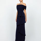 QUINNY OFF SHOULDER GOWN B64D13L
