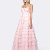 SERENITY SWEETHEART STRAPLESS BALL GOWN B64D15L