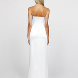 SAMPLE DARIELLE SHEER CORSET GOWN SAMPLE B67D45L