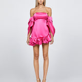 SAMPLE SAVING GRACE OFF SHOULDER MINI SAMPLE B68D26S