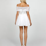 CASS SHEER OVERLAY CORSET MINI SAMPLE B69D31S
