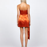 KAISELY STRAPLESS SASH MINI B71D55S