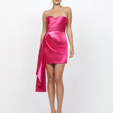 KAISELY STRAPLESS SASH MINI B71D55S