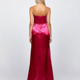 MISHA SWEETHEART GOWN WITH SASH B71D57L