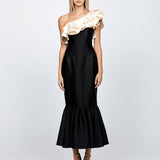 RYLAI ONE SHOULDER FISHTAIL MIDAXI B71D59S