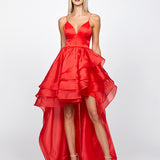 ALESSY HI LO BALL GOWN B72D18HL