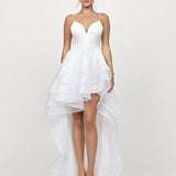 ALESSY HI LO BALL GOWN B72D18HL