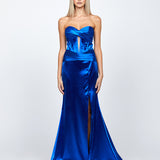 LAMERIA SWEETHEART FISHTAIL GOWN B72D22L
