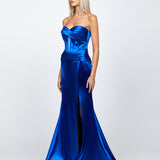 LAMERIA SWEETHEART FISHTAIL GOWN B72D22L