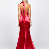 DARLING PLUNGING GOWN B72D23L