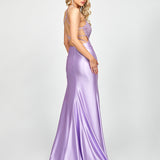 SERAPHINE HIGH SPLIT GOWN B73D74L