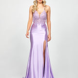 SERAPHINE HIGH SPLIT GOWN B73D74L