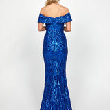ARIYAH OFF SHOULDER GOWN B73D01L