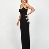 DERRY SCOOPED BOW GOWN B73D15L