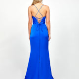 POSS STRAPLESS CORSET GOWN B73D19L