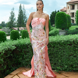 MURPHY DRAPED SEQUIN GOWN B73D37L