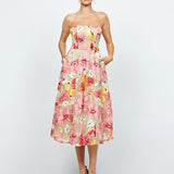 AMANDA STRAPLESS MIDI B74D36S