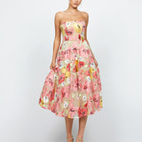 AMANDA STRAPLESS MIDI B74D36S