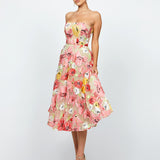 AMANDA STRAPLESS MIDI B74D36S