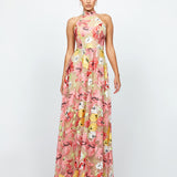 DELANEY HIGH NECK GOWN B74D37L