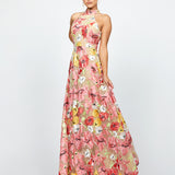 DELANEY HIGH NECK GOWN B74D37L