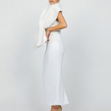 HALIA FAUX FUR SHAWL B74L61