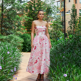 ALANNA JACQUARD A LINE MIDI B75D04S