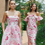 JACQUIE OFF SHOULDER MIDAXI B75D06L