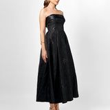ALANNA JACQUARD A LINE MIDI B75D04S