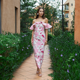 JACQUIE OFF SHOULDER MIDAXI B75D06L